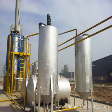 lanning waste oil refinery